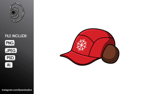 Christmas Hat Cartoon Illustration Review